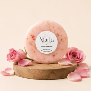 Jabón facial de rosas 1